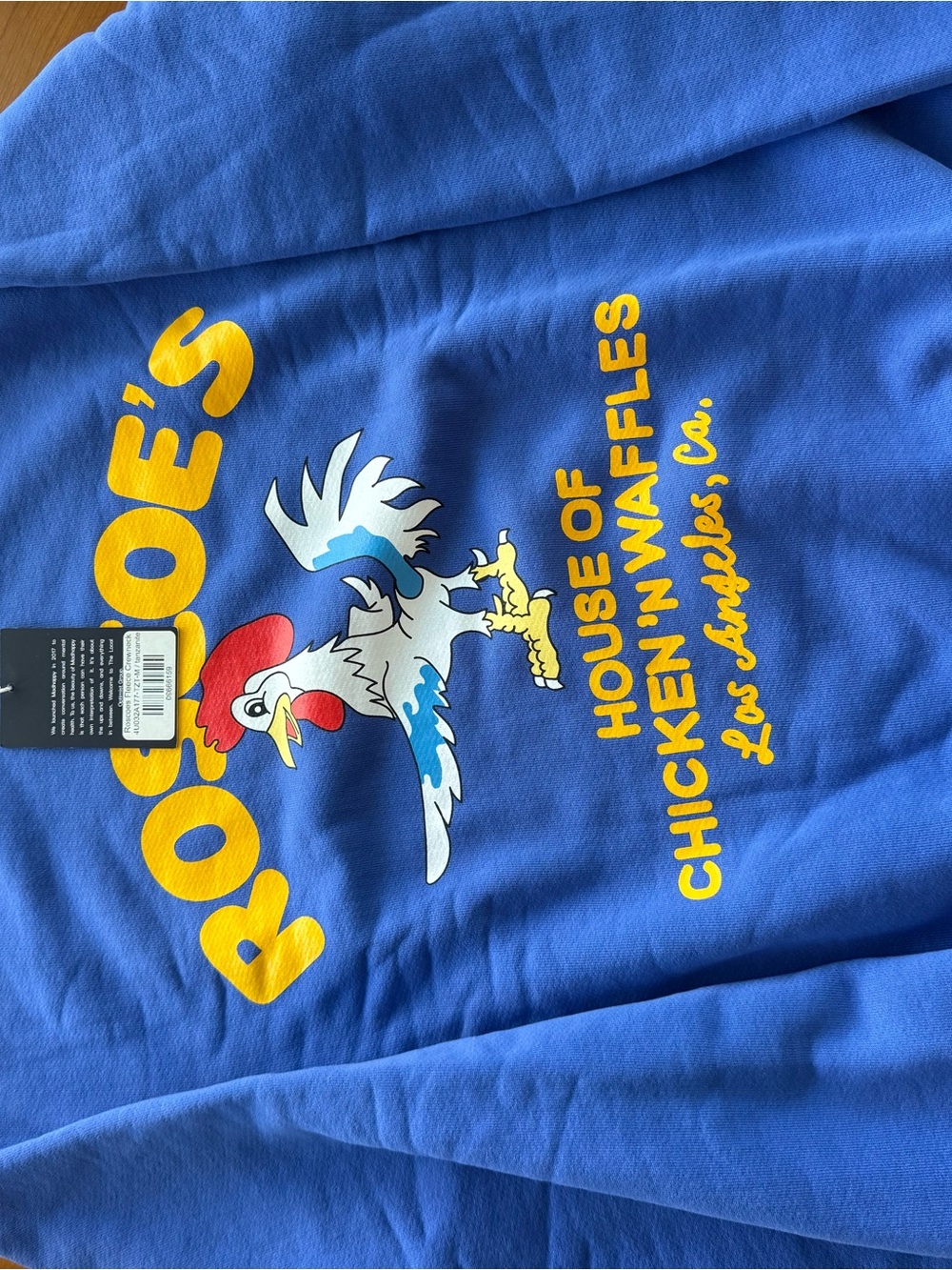Madhappy x Roscoe’s Chicken & Waffles Fleece Crewneck - Picture 3 of 7